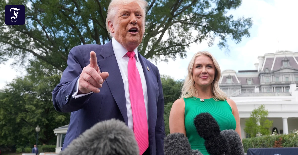 Trumps neue Sprecherin Katie Zacharia: Eine Linientreue nach der anderen
