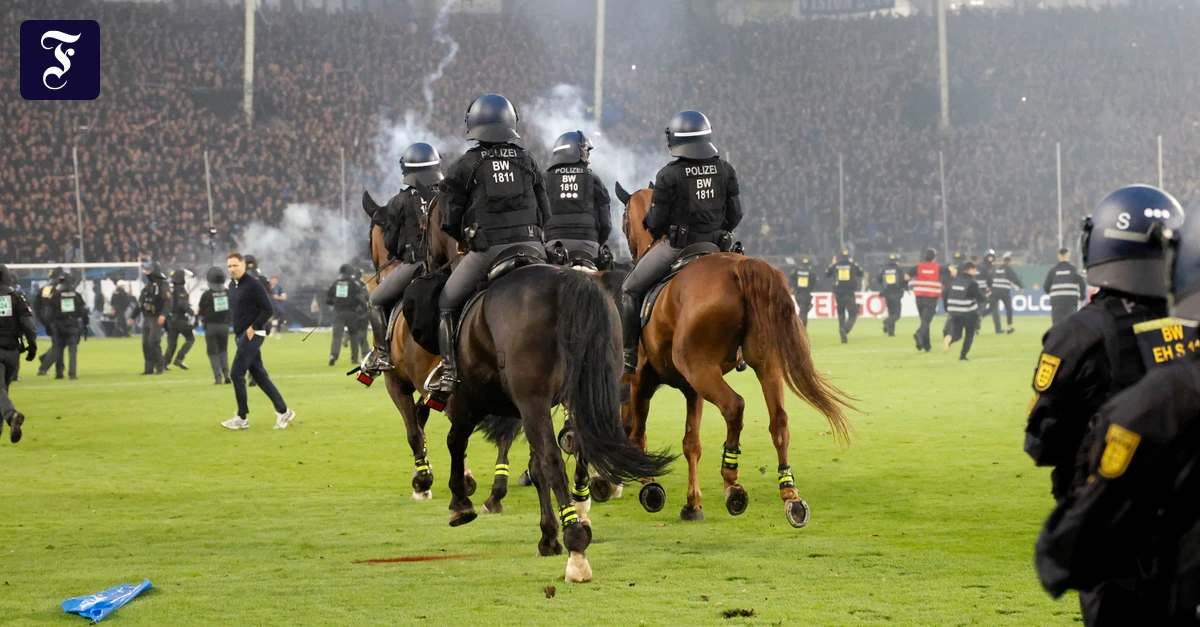 DFB ruling after SV Waldhof Mannheim vs. 1. FC Kaiserslautern in the cup