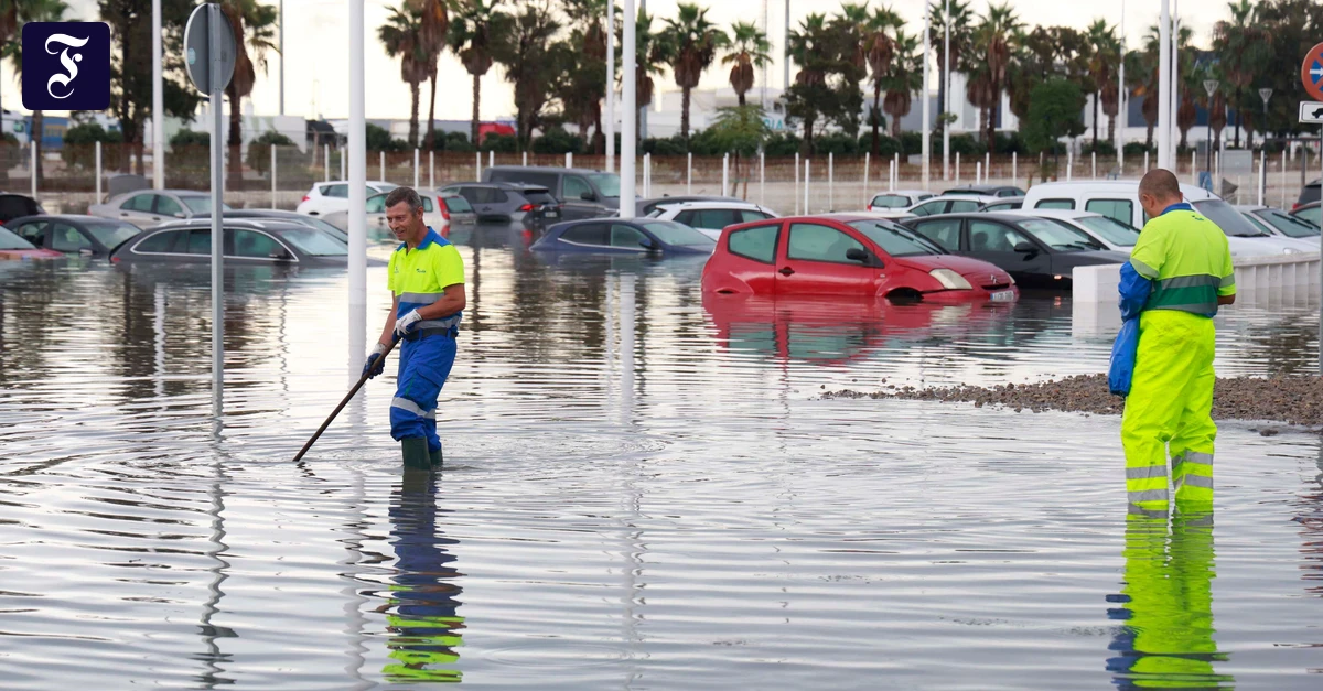 Storm Adam hits Spain: One dead and massive flooding