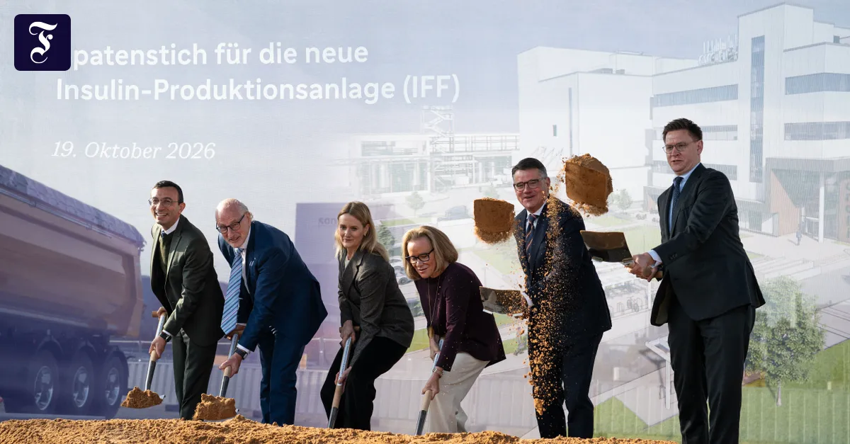 Neue Insulinfabrik in Frankfurt: größte Investition in der ...