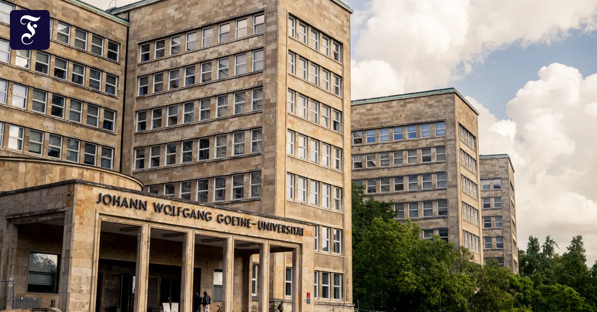 Goethe-Uni Frankfurt: Heute 16 Fachbereiche und bald nur noch sieben?