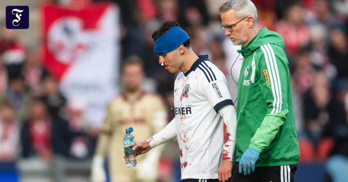 Schalke 04: Genähte Platzwunden und Nasenbeinbruch bei Gosens und ...