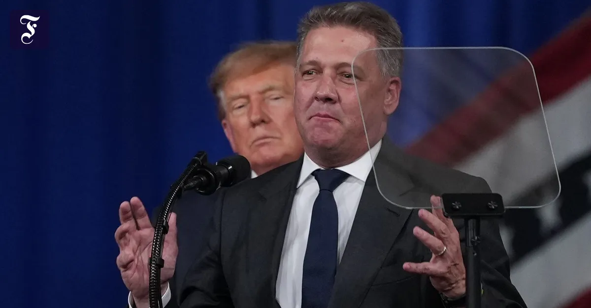 Audi-Chef Gernot Döllner als Trumps Wahlkampfhelfer